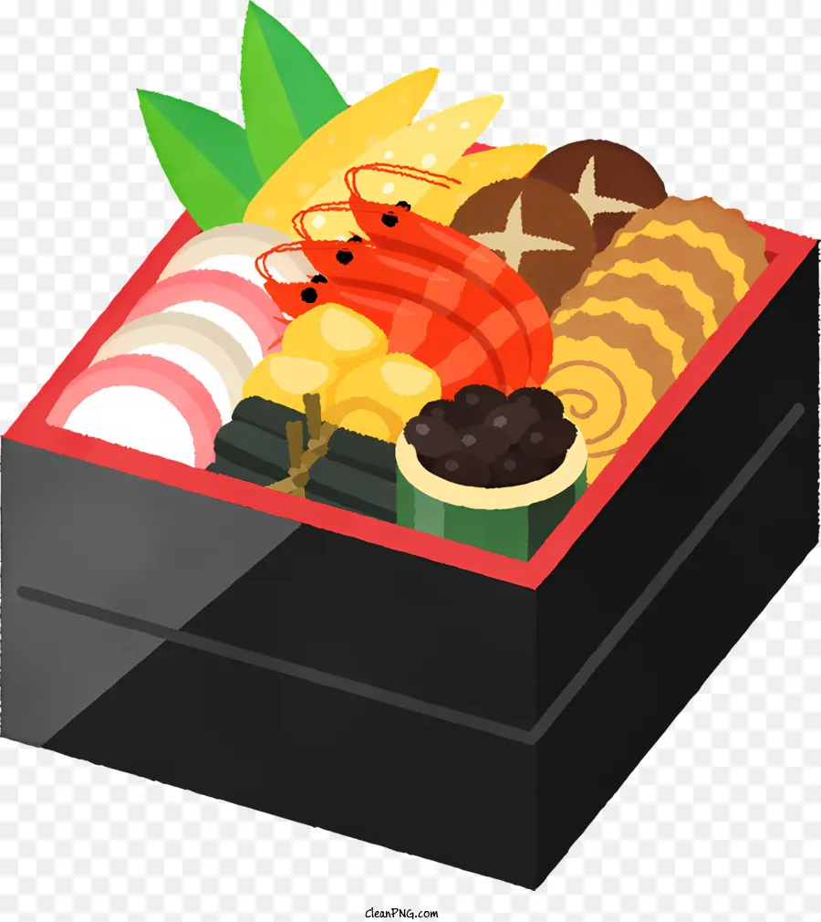 Sushi，Caixa Bentô PNG