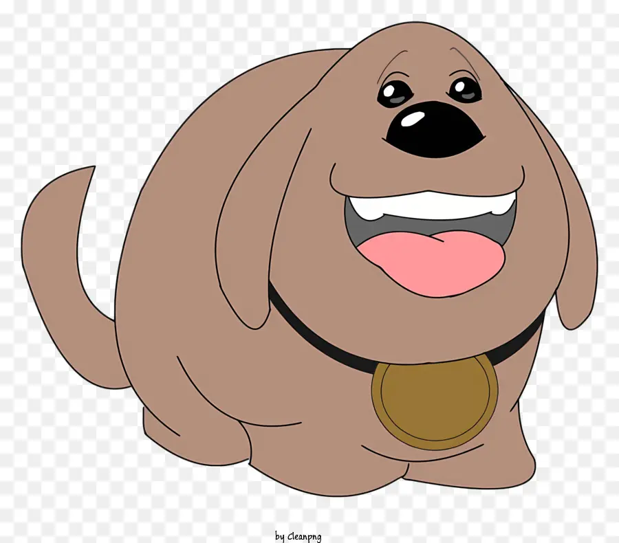 Cão Dos Desenhos Animados，Sorrindo Cão PNG