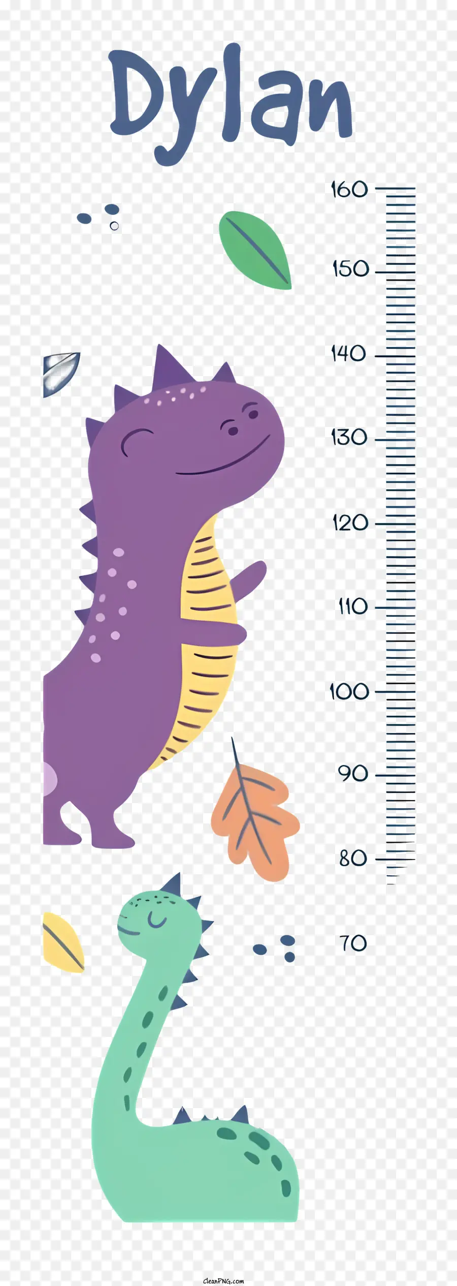 Dinossauro Roxo，Dinossauro Verde PNG