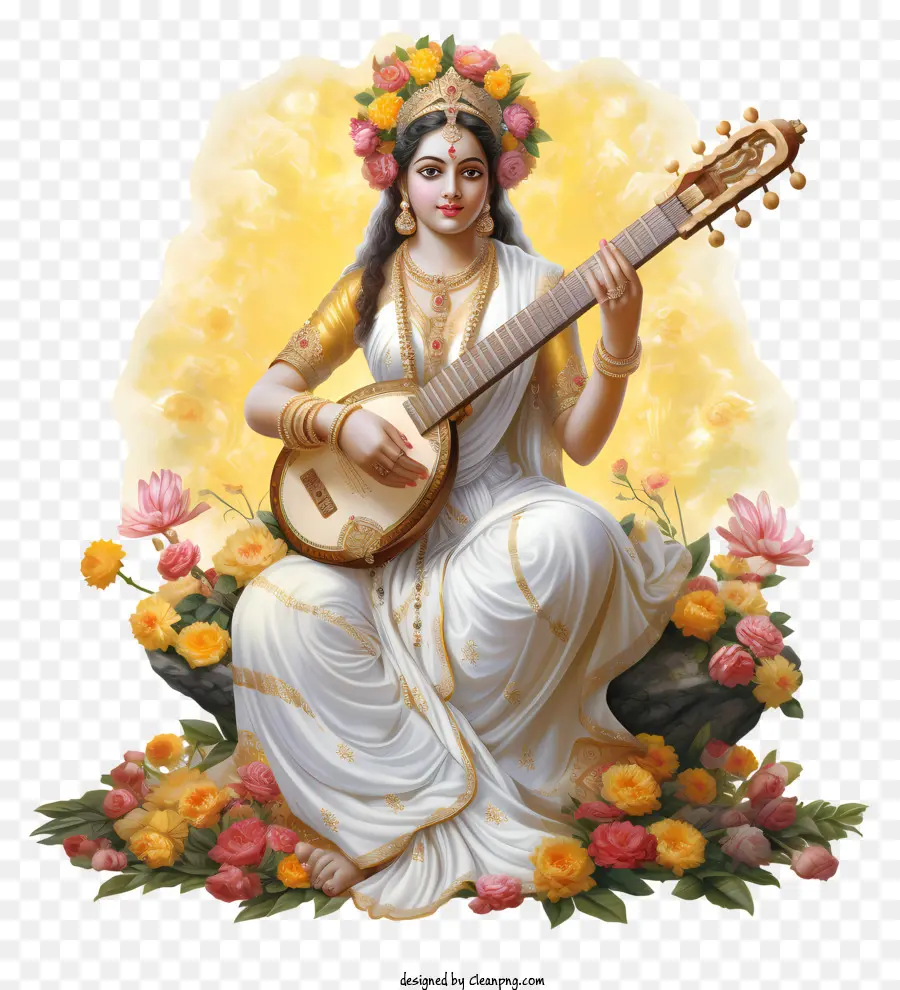 Deusa Do Amor E Da Paz，Deusa Hindu PNG