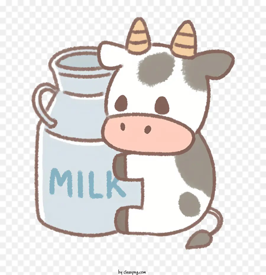 Cow，Leite PNG