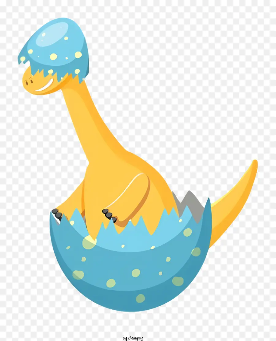 Hatchling De Dinossauro Azul，Dinossauro Do Desenho Animado PNG