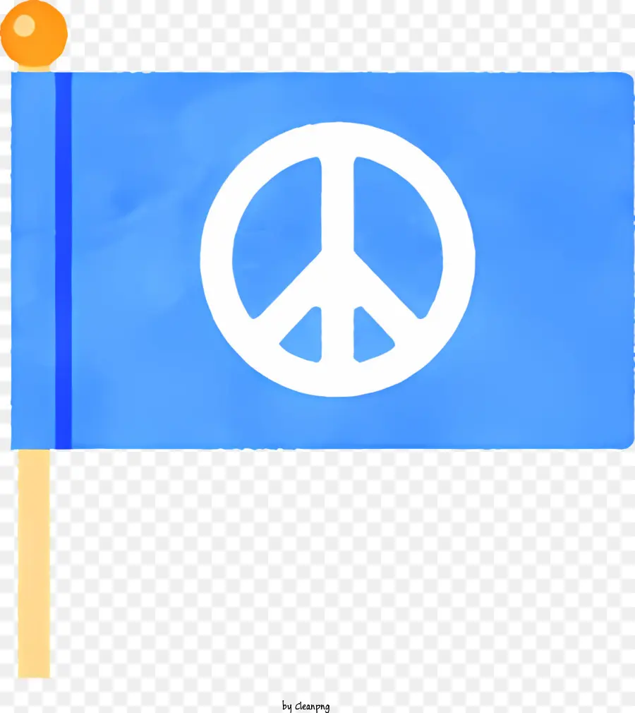 Bandeira Azul，Símbolo Da Paz PNG
