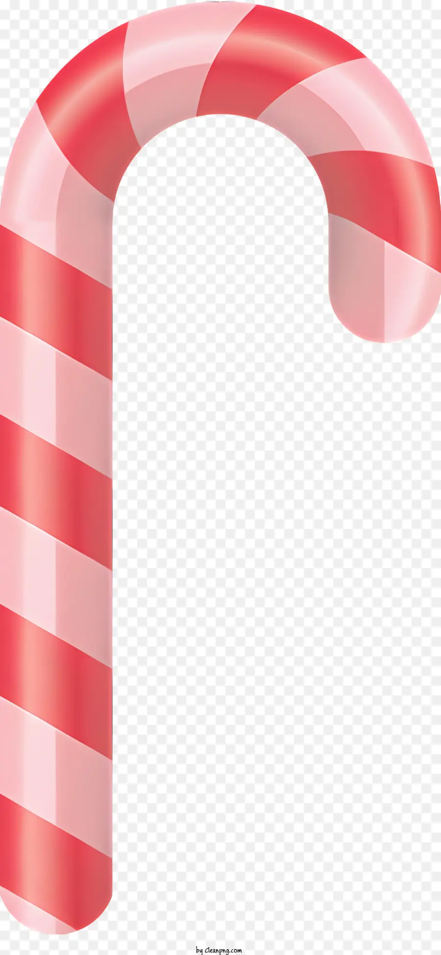 Candy Cane，Vermelho E Branco Listras PNG