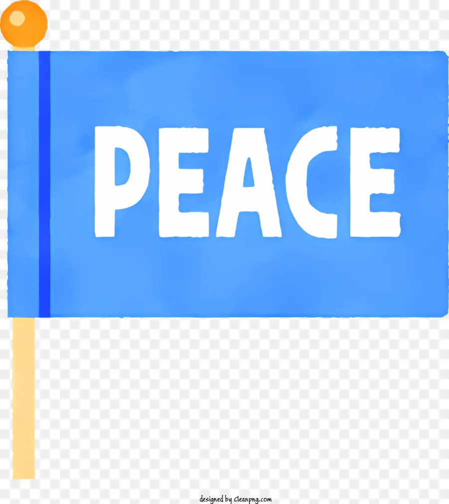 Bandeira Da Paz，Bandeira Azul PNG