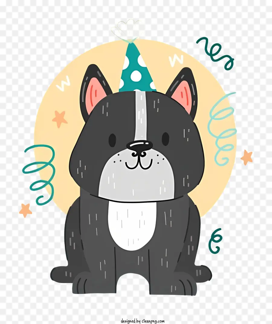 Cão Bonito，Aniversário Coroa PNG