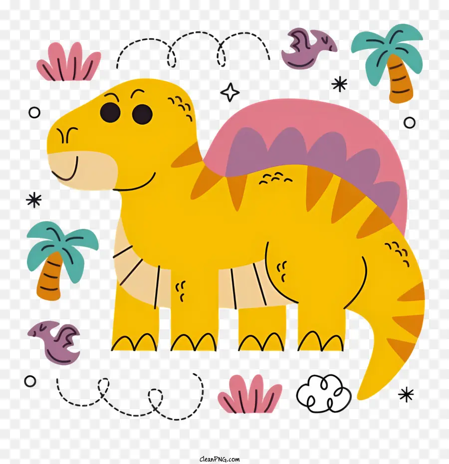 Pequeno Dinossauro，Dinossauro Bonito PNG