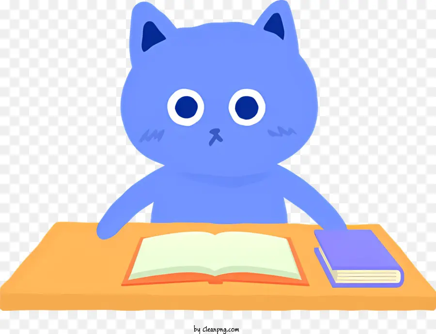 O Gato Azul，Secretária PNG