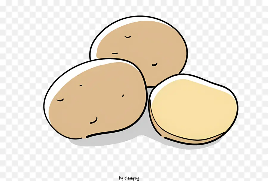 Batatas，Batatas Cozidas PNG