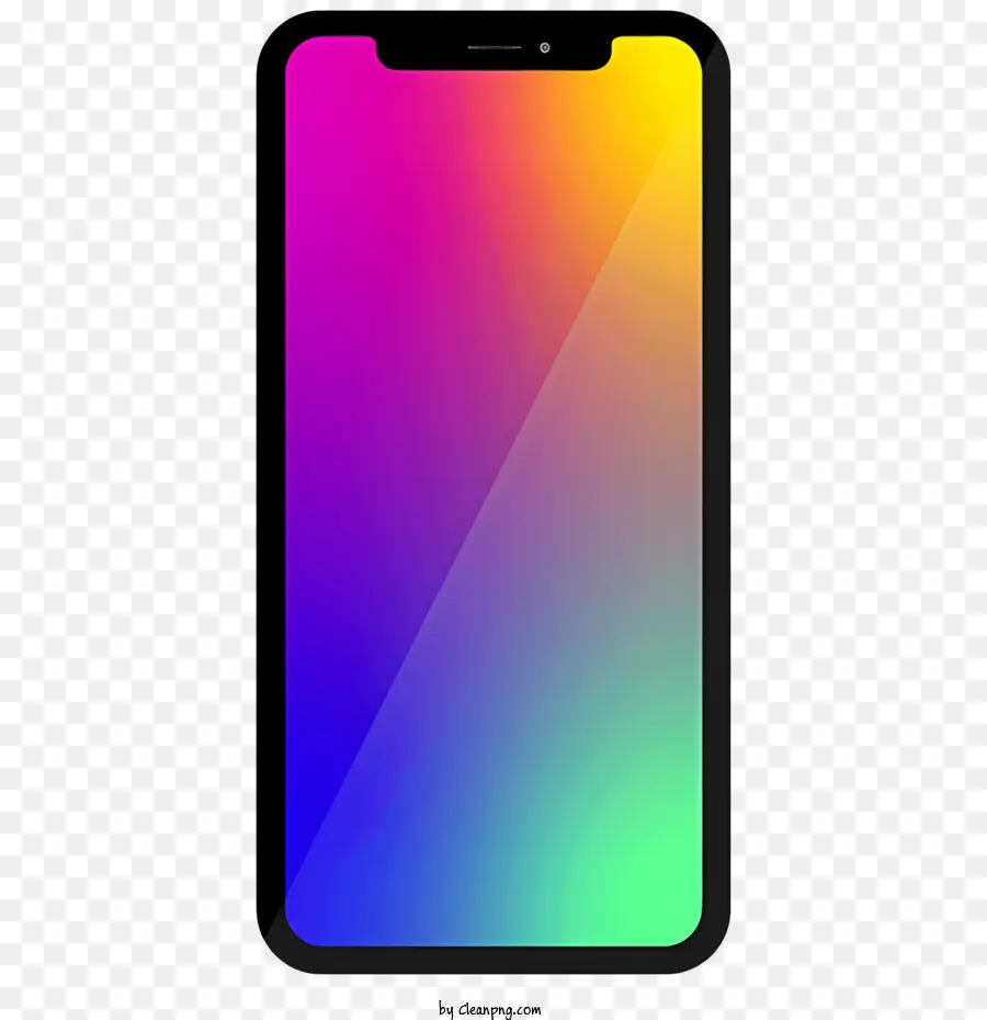 Cores Vibrantes Do Smartphone，Smartphone PNG