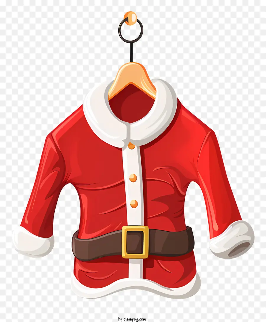 Terno Do Papai Noel，Vermelho E Preto De Terno PNG