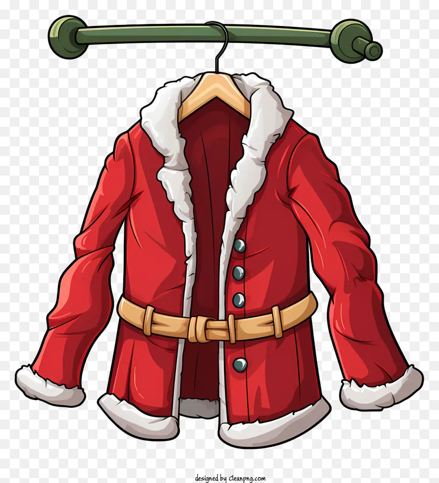 Jaqueta De Papai Noel，Coat Hanger PNG