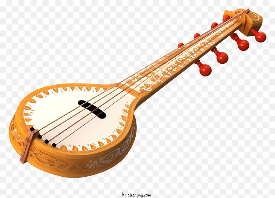 Sitar，Instrumento De Cordas PNG