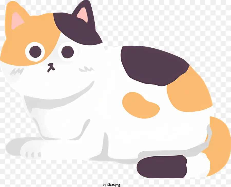 Gato Sentado，Gato E Borboleta PNG