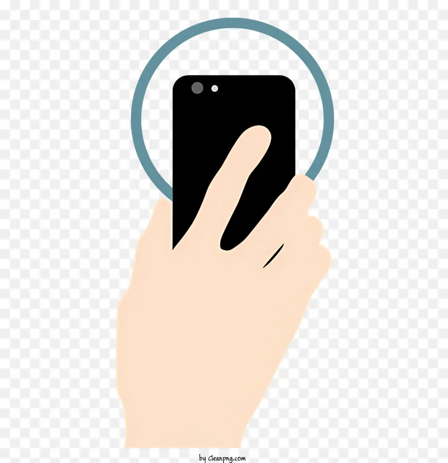 Mão Segurando O Smartphone，Fotografia De Smartphone PNG