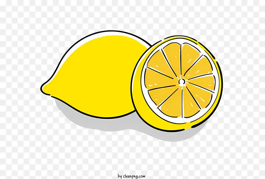 Limão，Amarelo Limão PNG