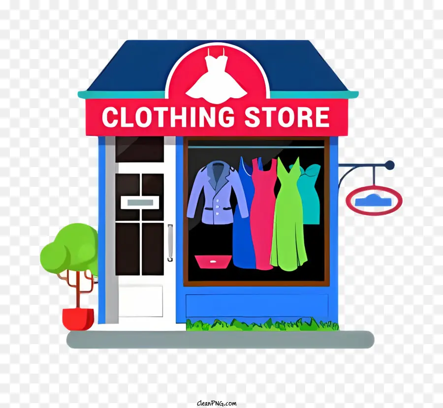 Clothing Store，Loja De Moda PNG