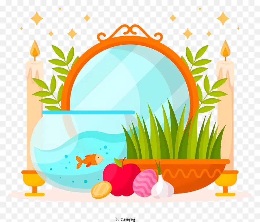 Fish Bowl，Plantas PNG