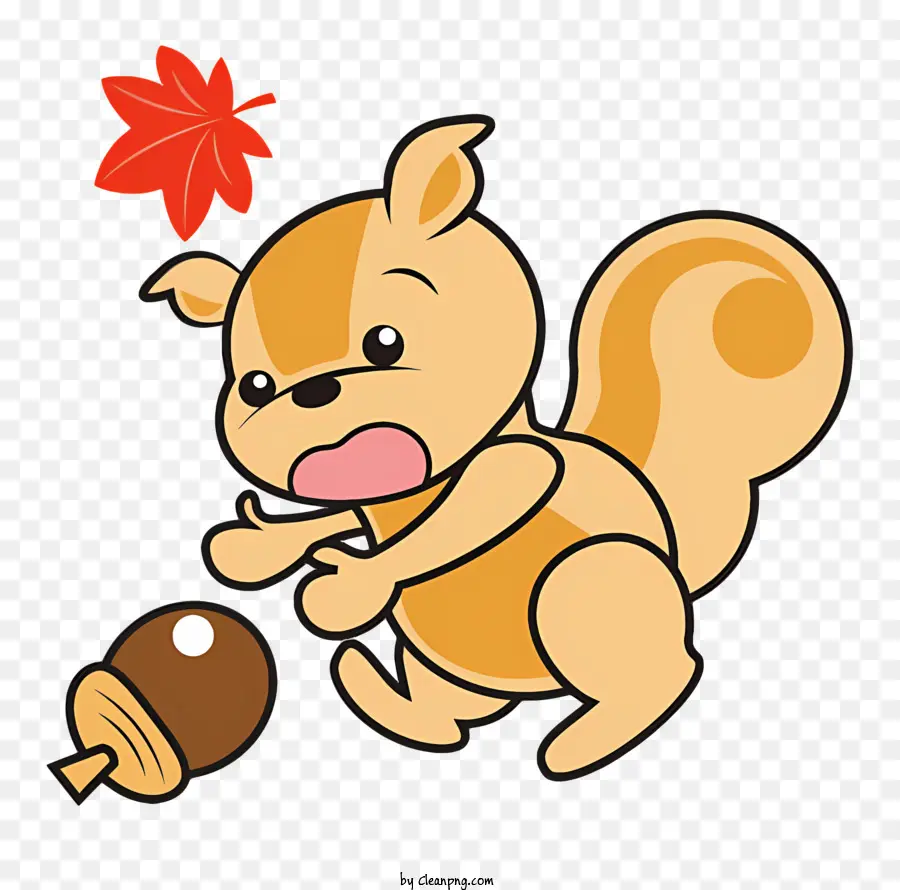 Desenho Animado Esquilo，Esquilo De Brinquedo PNG