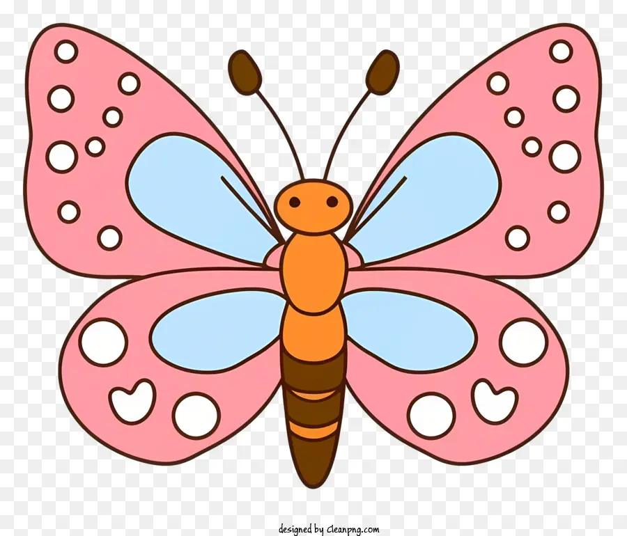 Desenho Animado，Borboleta PNG