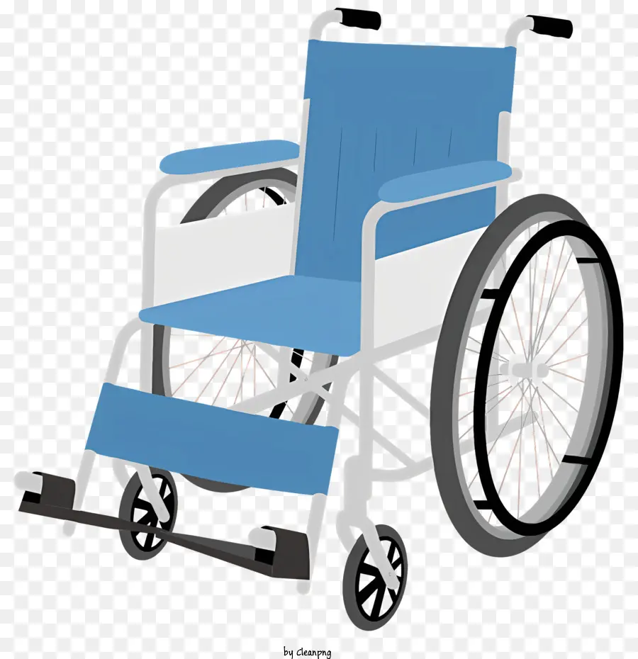 Azul Cadeira De Rodas，Cadeira De Rodas Com Roda Branca PNG