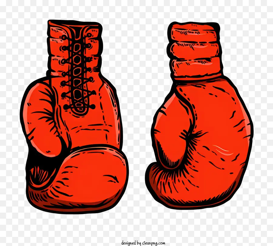 Luvas De Boxe，Vermelho Luvas De Boxe PNG