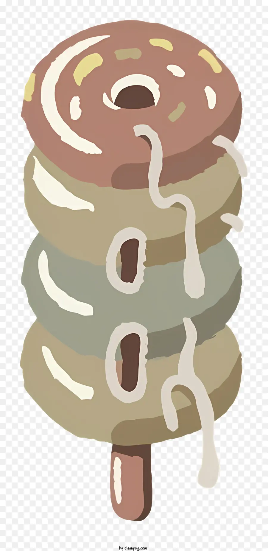 Cartoon，Doughnuts PNG