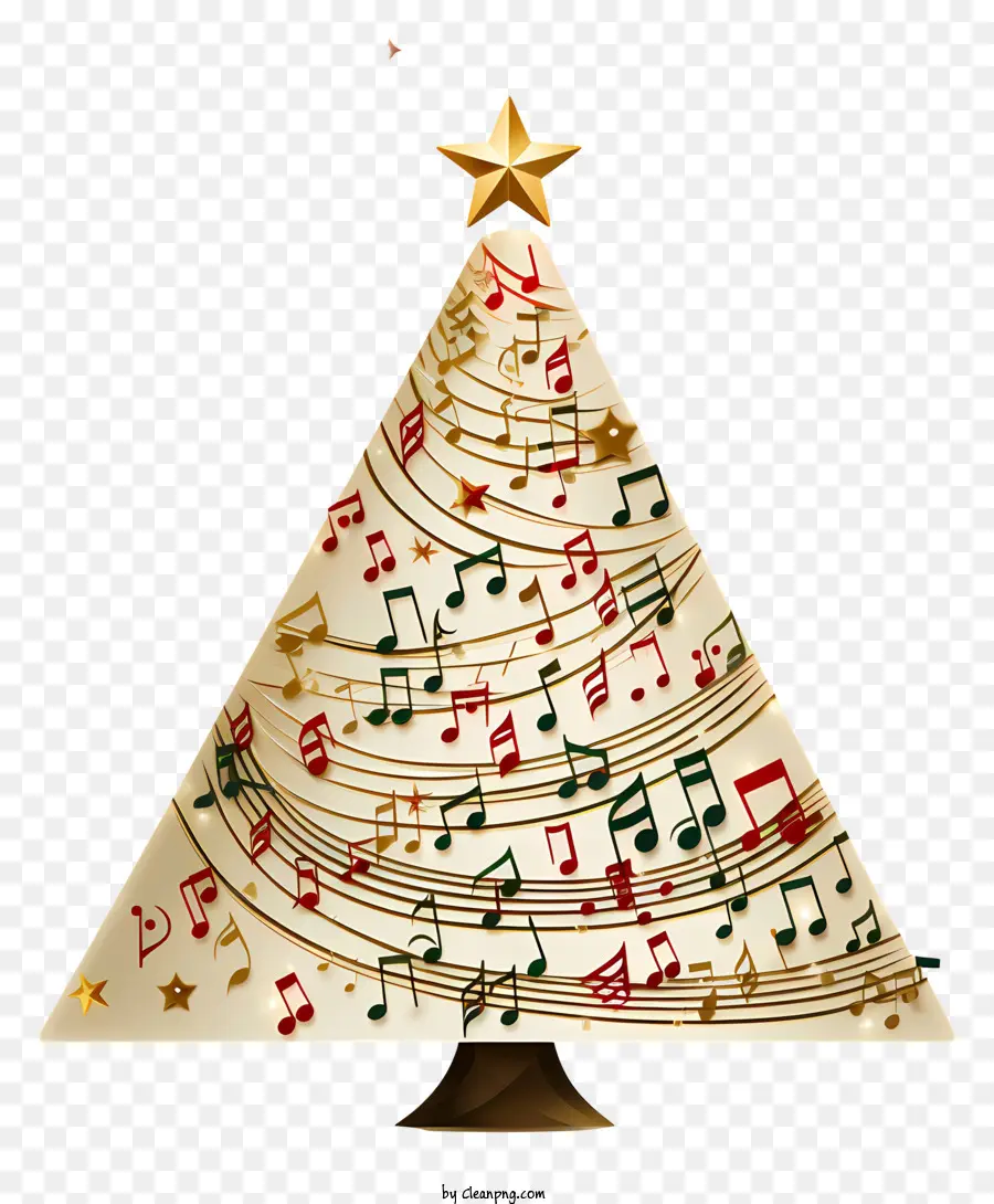 árvore De Natal，Musical Notes PNG