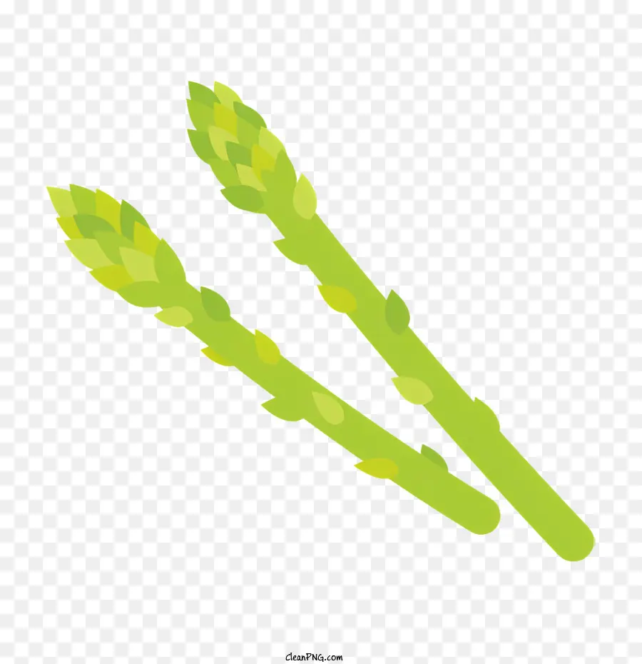 Espargos，Vegetais Verde PNG