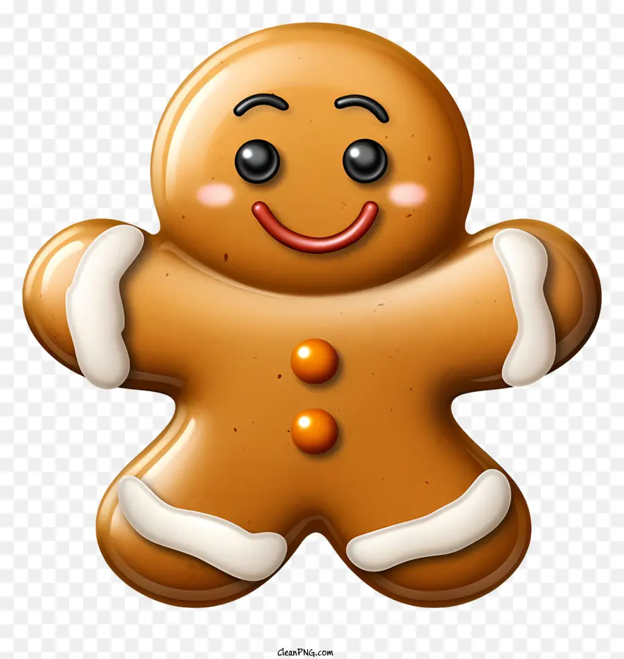 Dos Desenhos Animados Do Homem Gingerbread，Homem De Gengibre Imagem PNG