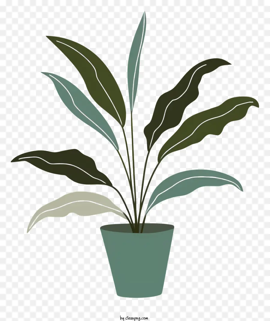 Cartoon，Planta Em Vaso PNG