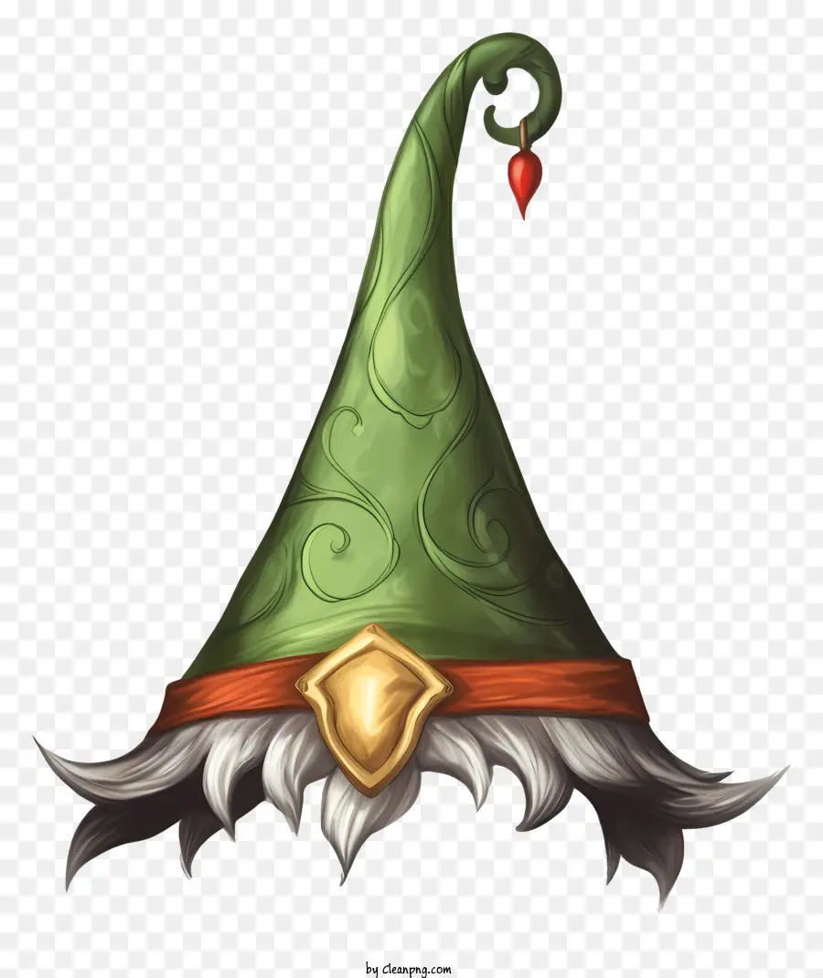 Gnome Chapéu，Enfeite Vermelho PNG