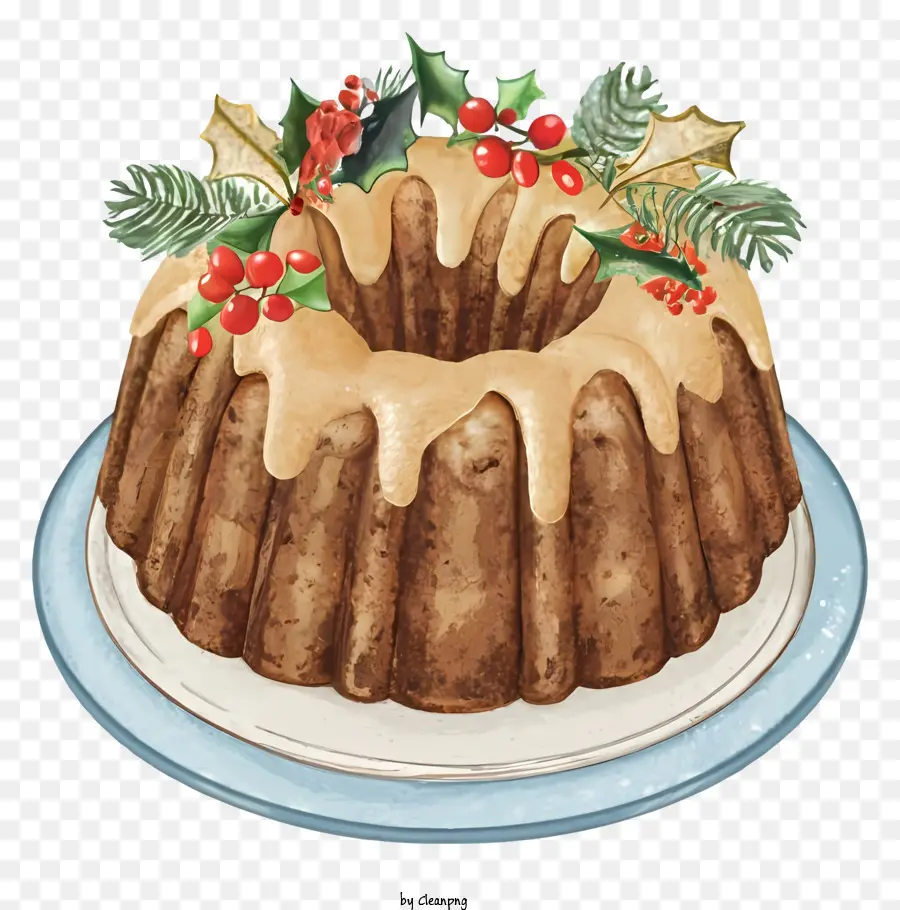 Desenho Animado，Bolo De Natal PNG