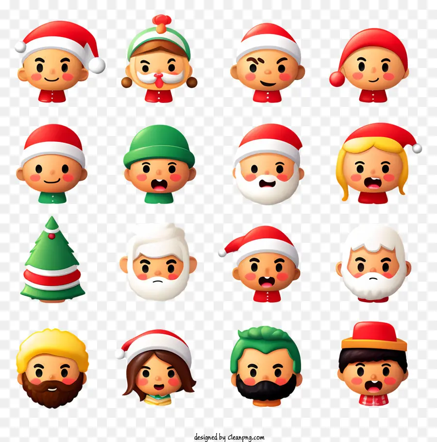 Ícones Do Papai Noel，Cartoon Papai Noel PNG