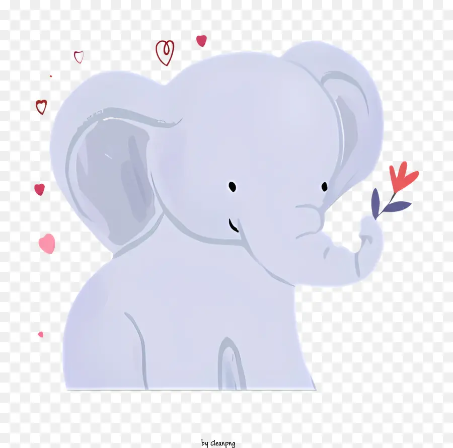 Símbolo De Elefante，Amor E Carinho PNG
