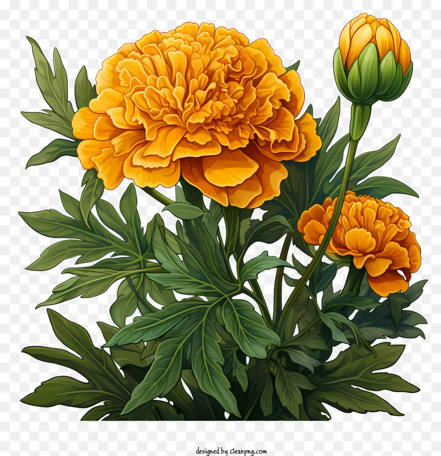 Pintura Das Flores，Cravo PNG