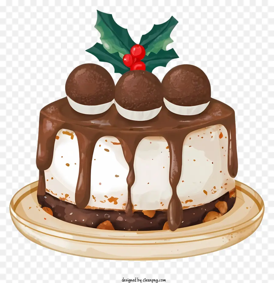 Cartoon，Bolo De Chocolate PNG