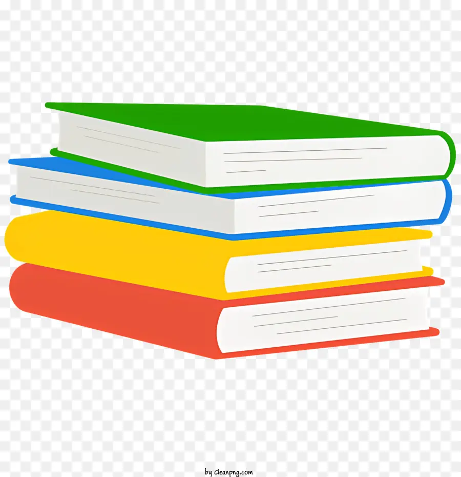 Livros Coloridos，Capas De Livro PNG