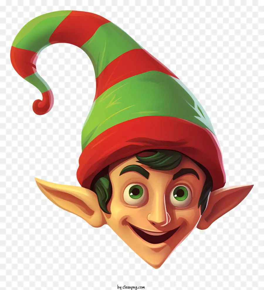 Christmas Elf，Personagem De Desenho Animado PNG