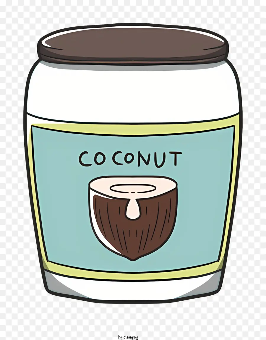 O óleo De Coco，Jar PNG