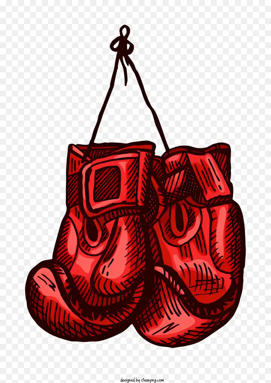 Luvas De Boxe，Vermelha Luvas PNG