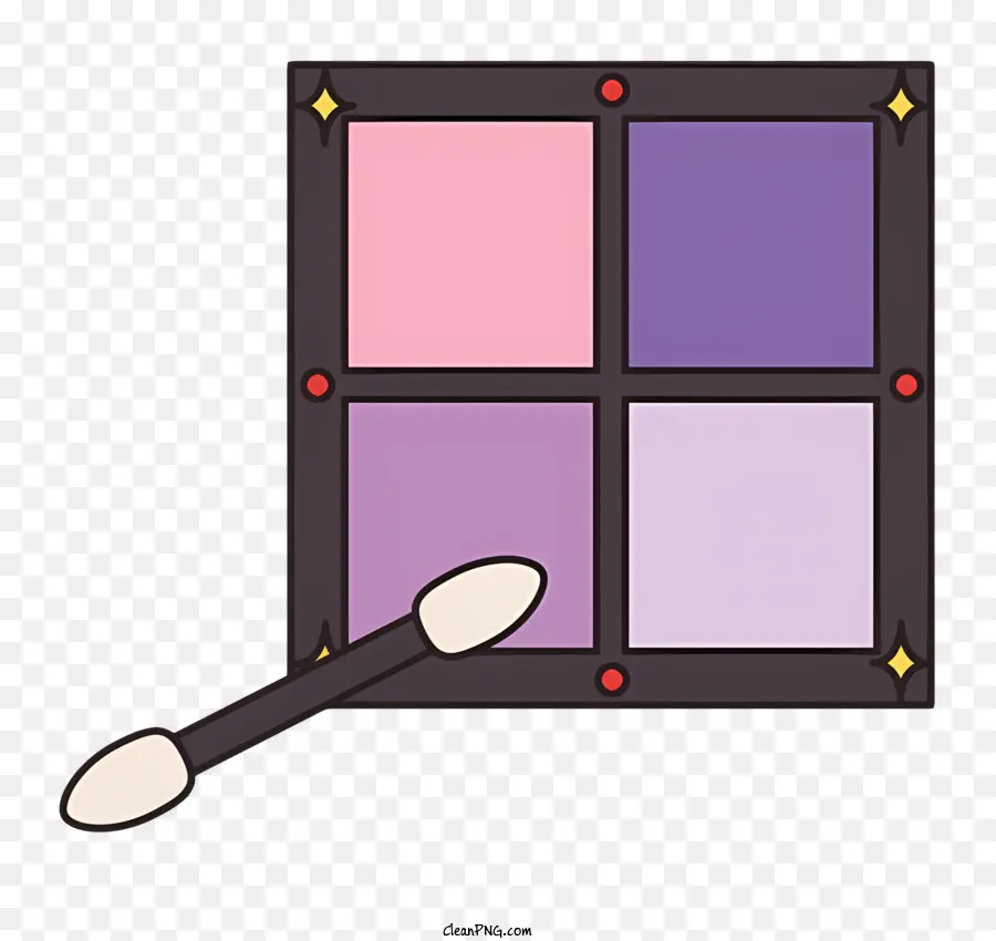 Pincel，Paleta De Sombras PNG