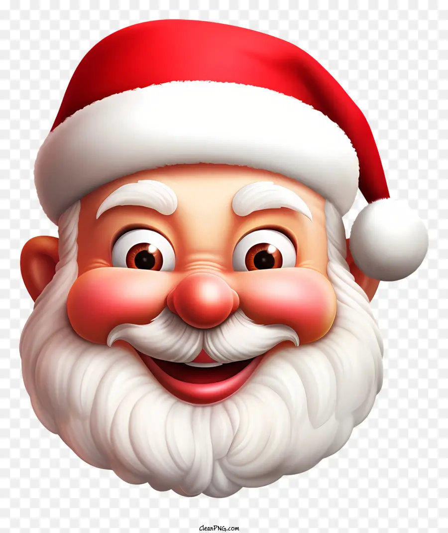Papai Noel，Sorrindo PNG