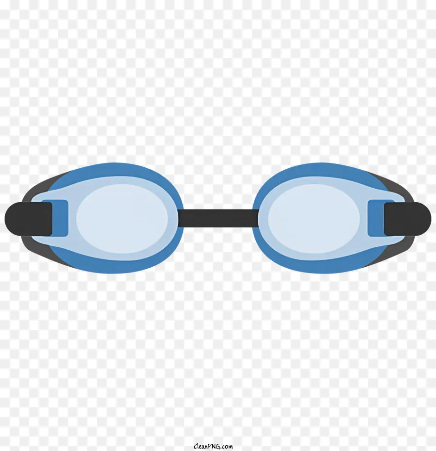 óculos De Natação，óculos De Natação Azul PNG