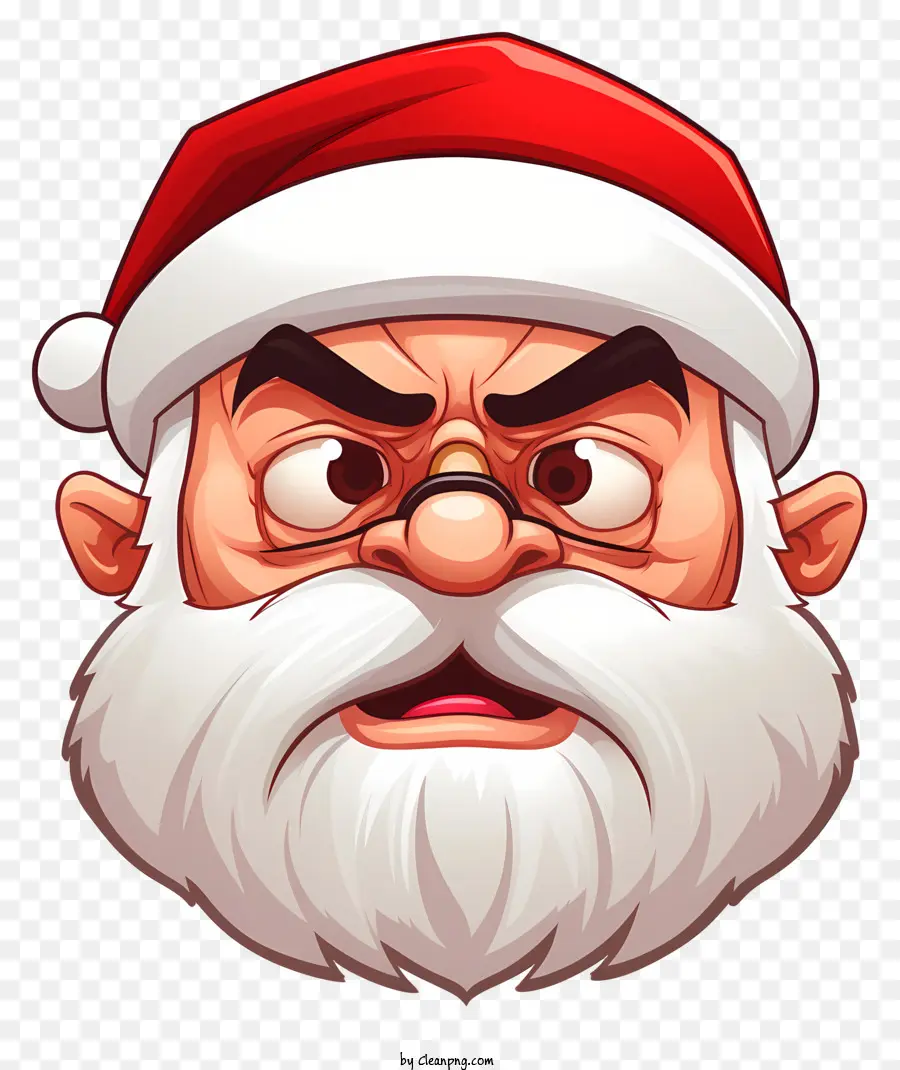 Personagem De Desenho Animado，Papai Noel Hat PNG