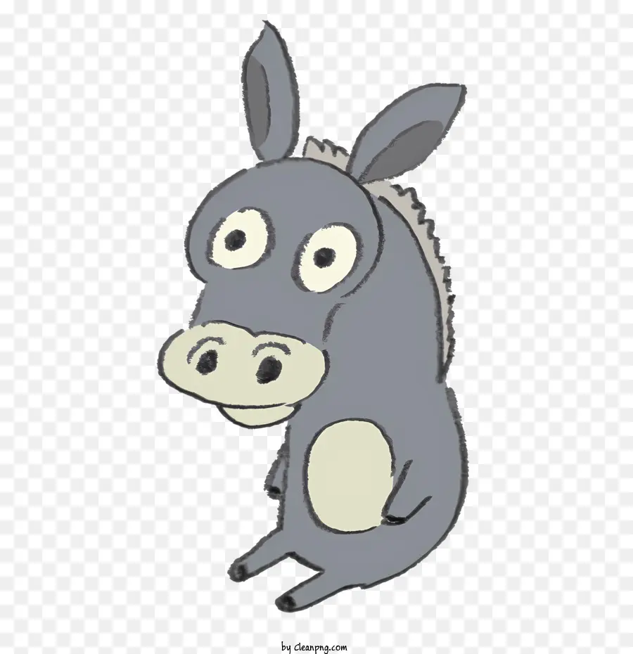 Cartoon，Cartoon Burro PNG