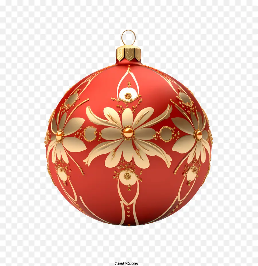 Bola De Natal，Vermelho PNG