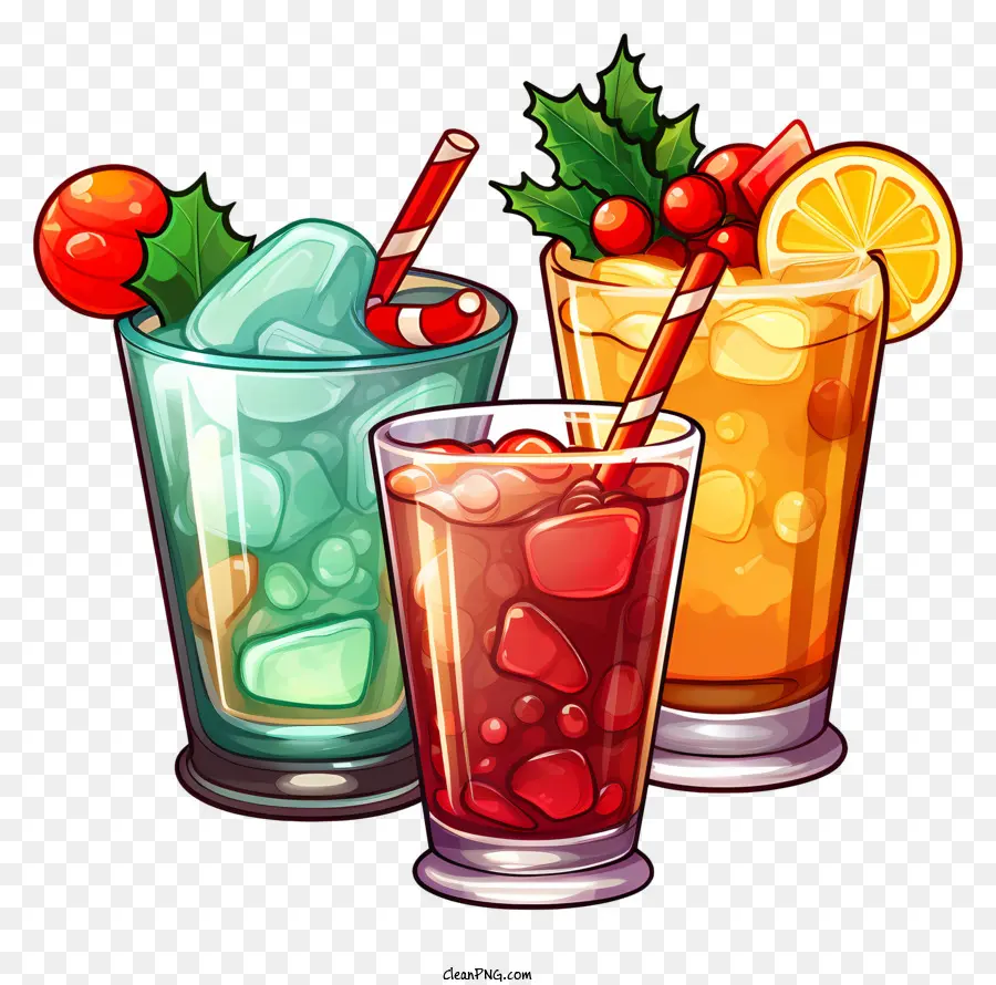 Elementos De Natal，Férias Bebidas PNG