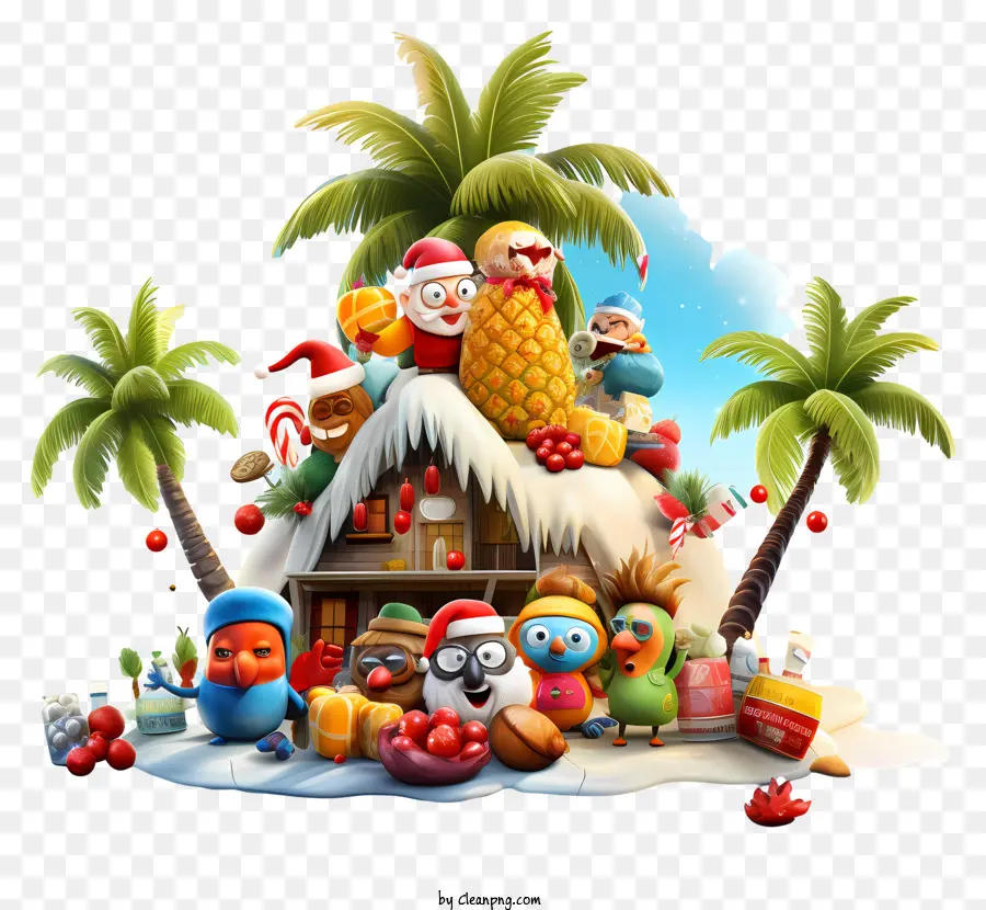 Emoji，Natal Tropical PNG