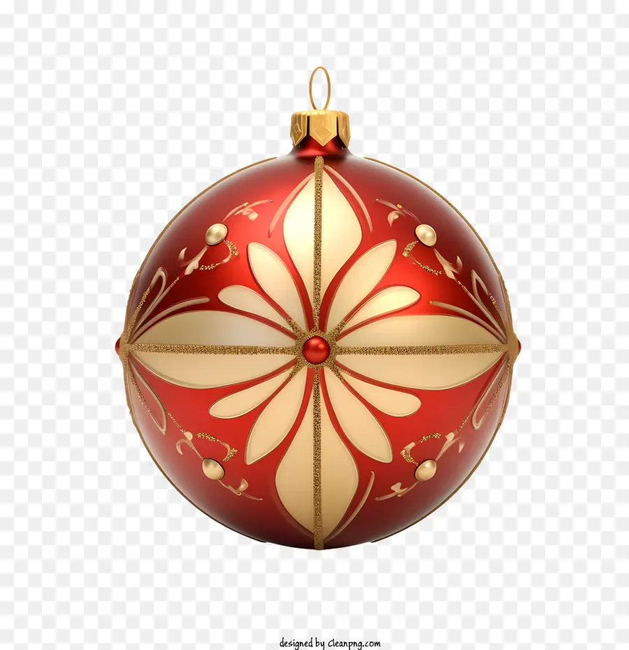 Bola De Natal，Vermelho PNG